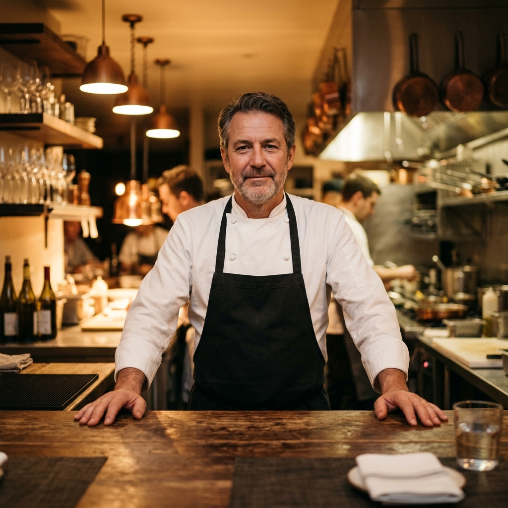 Counter, morning light